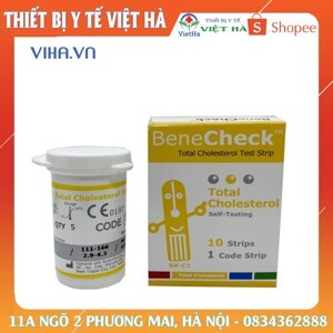 Que thử Cholesterol - Benecheck 3 in 1 (10 que)