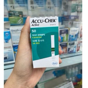 Que thử đường huyết Accu-check Active (25 que)