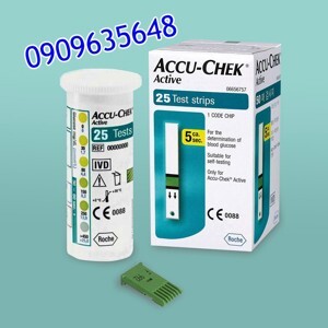 Que thử đường huyết Accu-check Active (25 que)