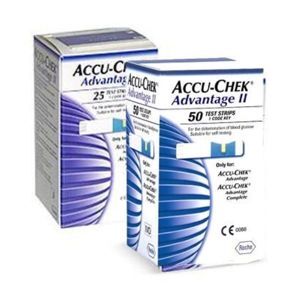 Que thử đường huyết Accu-Check Advantage II 25