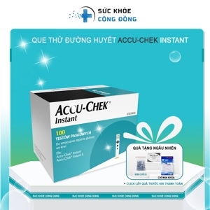 Que thử đường huyết Accu - Chek Instant 50 que