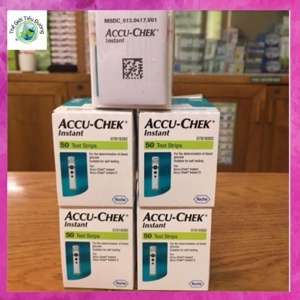 Que thử đường huyết Accu - Chek Instant 50 que