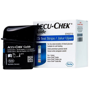 Que thử đường huyết Accu-Chek Guide hộp 25 que