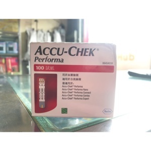 Que thử đường huyết Accu-Chek Performa - hộp 100 que