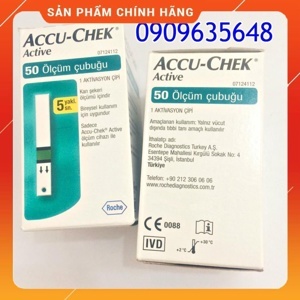 Que thử đường huyết Roche Accu-Chek Active 50