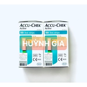 Que thử đường huyết Roche Accu-Chek Active 50