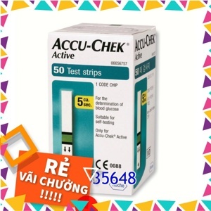 Que thử đường huyết Roche Accu-Chek Active 50