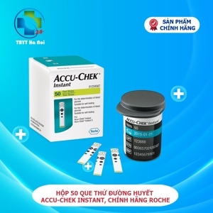 Que thử đường huyết Accu - Chek Instant 50 que