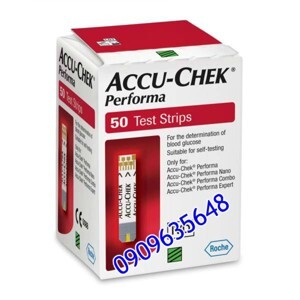 Que thử đường huyết Accuchek Performa - 25 que