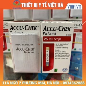 Que thử đường huyết Accuchek Performa - 25 que