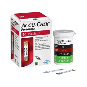 Que thử đường huyết Accuchek Performa - 25 que