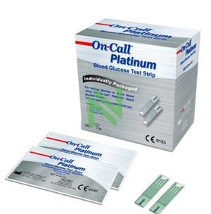 Que thử đường huyết Acon On-Call Platinum Blood Glucose Test Strips