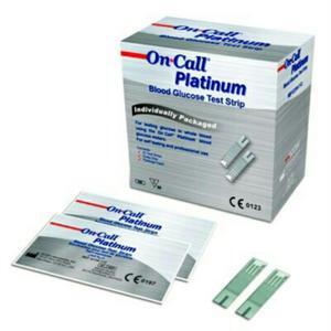 Que thử đường huyết Acon On-Call Platinum Blood Glucose Test Strips