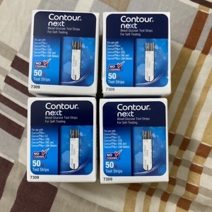 Que thử đường huyết Bayer Contour Next