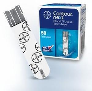 Que thử đường huyết Bayer Contour Next