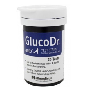Que thử đường huyết Gluco Dr Auto (50 que)