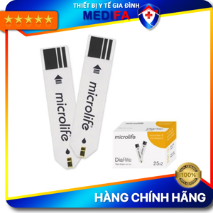 Que thử đường huyết Microlife DiaRite BGM (Hộp 50 que)