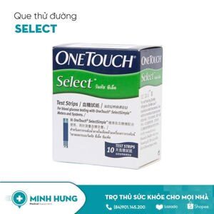 Que thử đường huyết Lifescan OneTouch Select Simple