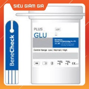 Que thử Glucose Benecheck 3 in 1 (50 que)