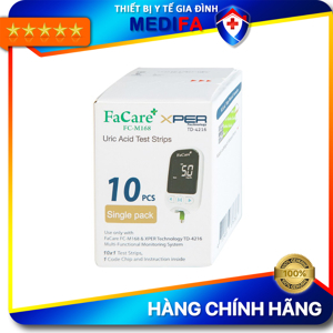 Que thử Lactate hộp 10 que cho máy đo đa thông số 5 trong 1 FC-M168