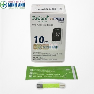 Que thử Lactate hộp 10 que cho máy đo đa thông số 5 trong 1 FC-M168