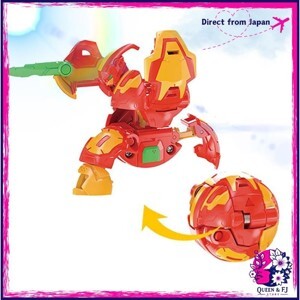 Quyết đấu Bakugan - Siêu chiến binh giáp sĩ lửa DX Cyndeous Red - Baku024