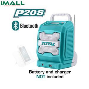 Radio công trường pin 20V Total TJRLI2001