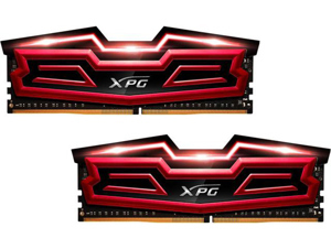 RAM ADATA 16GB (2x8GB) DDR4 2400MHz AX4U2400W8G16-DRD - LED đỏ