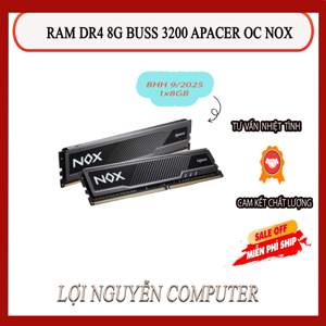 RAM Apacer Nox 8GB (1x8GB) DDR4 3200MHz