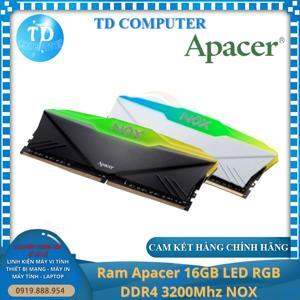 RAM Apacer NOX RGB Black 16GB DDR4 3200MHz