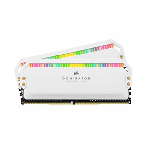 RAM Corsair 16Gb Bus 3200Mhz Dominator Platinum White RGB CMT16GX4M2C3200C16W