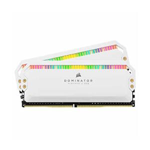 RAM Corsair 16Gb Bus 3200Mhz Dominator Platinum White RGB CMT16GX4M2C3200C16W