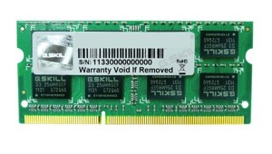 RAM DDR3 G.Skill F3-10666CL9S-2GBSQ 2GB