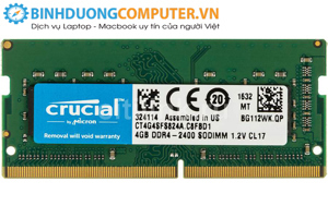 RAM DDR4 Crucial CT4G4SFS824A 4GB