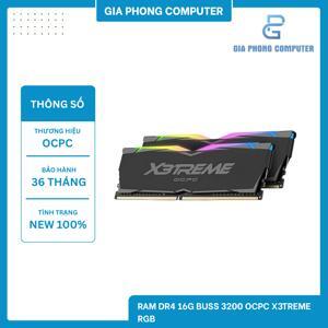 RAM DDR4 X3treme Aura RGB 3200 C16 16GB (8Gx2) Pink MMX3A2K16GD432C16PK OCPC