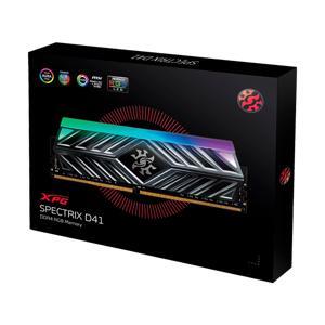 Ram Desktop Adata XPG Spectrix D41 RGB Grey (AX4U32008G16A-DT41) 16GB (2x8GB) DDR4 3200Mhz