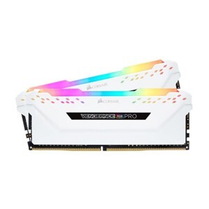 Ram Desktop Corsair Vengeance RGB Pro White 16GB (2x8GB) DDR4 3200MHz (CMW16GX4M2C3200C16W)