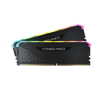 Ram Desktop Corsair Vengeance RGB RS (CMG64GX4M2D3600C18) 64GB (2x32GB) DDR4 3600MHz