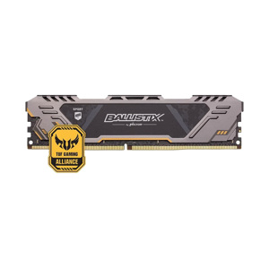 Ram Desktop Crucial Ballistix Sport AT 16GB (1x16GB) DDR4 2666MHz (BLS16G4D26BFST)