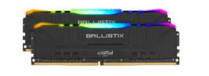 Ram Desktop Crucial Ballistix RGB 16GB (2x8GB) DDR4 3200MHz (BL2K8G32C16U4BL)