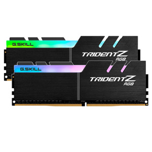 Ram Desktop G.Skill Trident Z RGB 64GB (2x32GB) DDR4 3200MHz (F4-3200C16D-64GTZR)