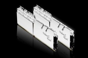 Ram Desktop G.Skill Trident Z Royal RGB Silver 16GB (2x8GB) DDR4 3600MHz (F4-3600C18D-16GTRS)