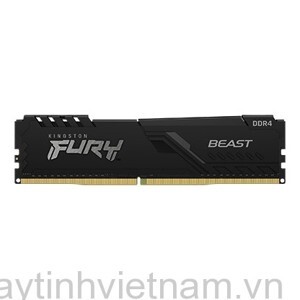 Ram Desktop Kingston Fury Beast (KF436C17BBK2/16) 16GB (2x8GB) DDR4 3600Mhz