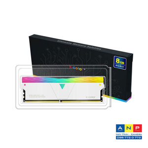 Ram Desktop V-color Prism Pro RGB White (TL8G32816D-E6PRWWS) 8GB (1x8GB) DDR4 3200Mhz