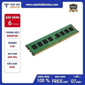 Ram DRR4 Kingston KVR26N19S8/8 - 8GB