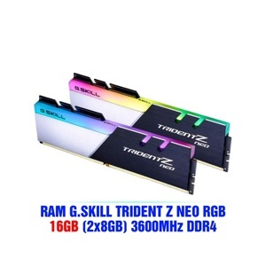 Ram Gkill Trident Z Neo RGB 16GB bus 3600 F4-3600C18D-16GTZN