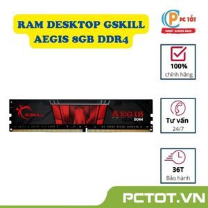 Ram G.SKILL Aegis DDR4 8GB 3200MHz F4-3200C16S-8GIS