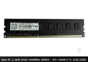 RAM Gskill NS 2GB DDR3 Bus 1600Mhz - (F3-1600C11S-2GIS)