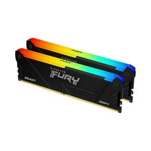 Ram Kingston FURY Beast RGB 16GB (2x8GB) DDR4 3200MHz (KF432C16BBAK2/16)