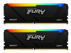 Ram Kingston Fury Beast RGB 32GB (2x16GB) DDR4 3600MHz